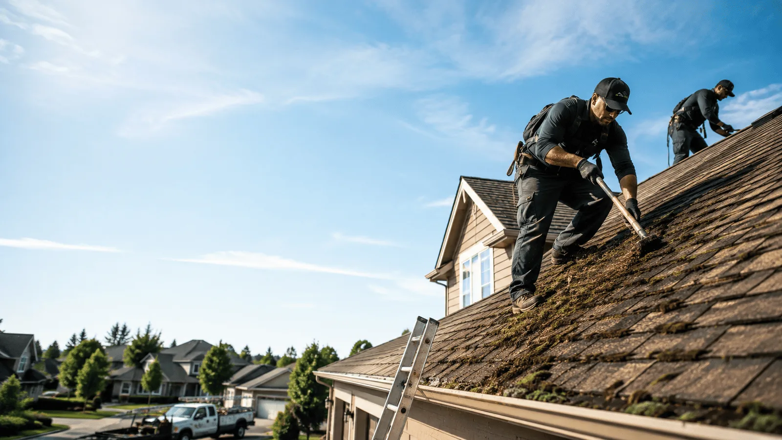 Roof Moss Removal in Holcomb, KS near me
